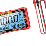 Maxbell Multimeter Digital Display Outdoor Work Practical Thermometer and Hygrometer Red