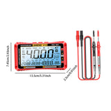 Maxbell Multimeter Digital Display Outdoor Work Practical Thermometer and Hygrometer Red