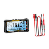 Maxbell Multimeter Digital Display Outdoor Work Practical Thermometer and Hygrometer Black