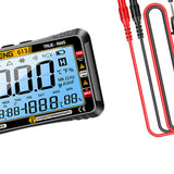 Maxbell Multimeter Digital Display Outdoor Work Practical Thermometer and Hygrometer Black