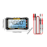 Maxbell Multimeter Digital Display Outdoor Work Practical Thermometer and Hygrometer Black