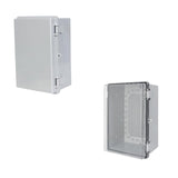 Maxbell Waterproof Electrical Junction Box Workshop Weatherproof Circuit Breaker Box Gray Door