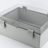 Maxbell Waterproof Electrical Junction Box Workshop Weatherproof Circuit Breaker Box Gray Door
