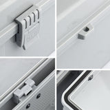Maxbell Waterproof Electrical Junction Box Workshop Weatherproof Circuit Breaker Box Gray Door