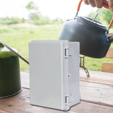 Maxbell Waterproof Electrical Junction Box Workshop Weatherproof Circuit Breaker Box Gray Door