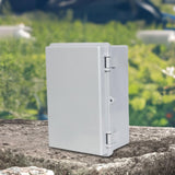 Maxbell Waterproof Electrical Junction Box Workshop Weatherproof Circuit Breaker Box Gray Door