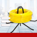 Maxbell Floor Heating Coiler Wear Resistant Accessories for Repair Construction Home Black Double bearing