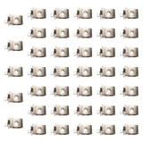 Maxbell 40x Adjustable Shelf Bracket Clips Multipurpose Kitchen Wardrobe Shelf Clips