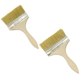 Maxbell Paint Brush Art Crafts Supplies Stain Brush for Watercolor Glues Oil 21.7cmx11.2cmx1.4cm