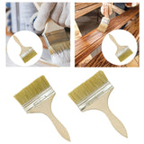 Maxbell Paint Brush Art Crafts Supplies Stain Brush for Watercolor Glues Oil 21.7cmx11.2cmx1.4cm