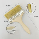 Maxbell Paint Brush Art Crafts Supplies Stain Brush for Watercolor Glues Oil 22.7cmx13.2cmx1.4cm