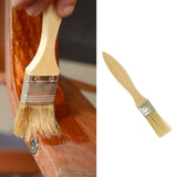 Maxbell Household Paint Brush Fence Stain Applicator Flat Brush for Oil Paint Stains 17cmx2.3cmx0.7cm