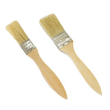 Maxbell Household Paint Brush Fence Stain Applicator Flat Brush for Oil Paint Stains 17cmx2.3cmx0.7cm