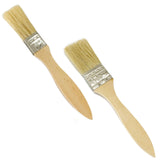 Maxbell Household Paint Brush Fence Stain Applicator Flat Brush for Oil Paint Stains 17cmx2.3cmx0.7cm