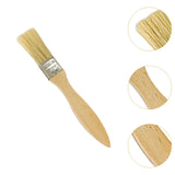 Maxbell Household Paint Brush Fence Stain Applicator Flat Brush for Oil Paint Stains 17cmx2.3cmx0.7cm