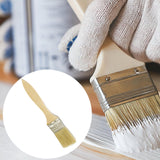 Maxbell Household Paint Brush Fence Stain Applicator Flat Brush for Oil Paint Stains 17.5cmx4cmx0.8cm