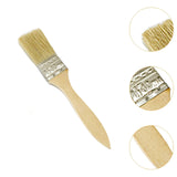 Maxbell Household Paint Brush Fence Stain Applicator Flat Brush for Oil Paint Stains 17.5cmx4cmx0.8cm