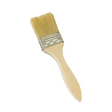 Maxbell Household Paint Brush DIY Wooden Handle Flat Brush for Watercolor Glues Deck 18.5cmx4.5cmx0.9cm