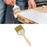 Maxbell Household Paint Brush Wooden Handle DIY Painting Brushes for Stains Oil Deck 19.5cmx7cmx1cm