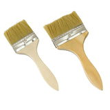 Maxbell Household Paint Brush Wooden Handle DIY Painting Brushes for Stains Oil Deck 19.5cmx7cmx1cm