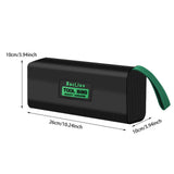 Maxbell Electrician Tool Bag Versatile Wear Resistant Waterproof Maintenance Toolbag M Double Layer