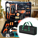 Maxbell Electrician Tool Bag Versatile Wear Resistant Waterproof Maintenance Toolbag L Double Layer