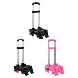 Maxbell Black Stair Climbing Cart Folding Hand Cart Portable Moving Cart for Outdoor