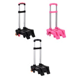 Maxbell Black Stair Climbing Cart Folding Hand Cart Portable Moving Cart for Outdoor