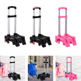 Maxbell Black Stair Climbing Cart Folding Hand Cart Portable Moving Cart for Outdoor