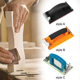 Maxbell Hand Sander with Handle Floor Glass Metal Sanding Ergonomic Sandpaper Holder