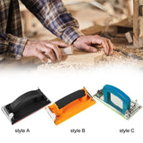 Maxbell Hand Sander with Handle Floor Glass Metal Sanding Ergonomic Sandpaper Holder