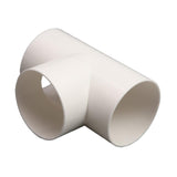 Maxbell 3 Way Elbow Connector Replaces Outlet Ventilation Ducts Tee PVC Pipe Fitting T Shape Dia 10cm