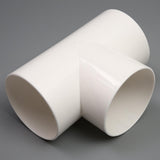 Maxbell 3 Way Elbow Connector Replaces Outlet Ventilation Ducts Tee PVC Pipe Fitting T Shape Dia 15cm