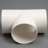 Maxbell 3 Way Elbow Connector Replaces Outlet Ventilation Ducts Tee PVC Pipe Fitting T Shape Dia 15cm