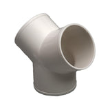 Maxbell 3 Way Elbow Connector Replaces Outlet Ventilation Ducts Tee PVC Pipe Fitting Y Shape Dia 15cm