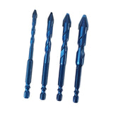 Maxbell Crooked Head Eccentric Drill Bit Set Quick Wear Resistant Alloy for Concrete 4pcs 6 8 10 12mm