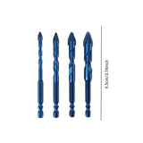 Maxbell Crooked Head Eccentric Drill Bit Set Quick Wear Resistant Alloy for Concrete 4pcs 6 8 10 12mm