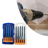 Maxbell Crooked Head Eccentric Drill Bit Set Quick Wear Resistant Alloy for Concrete 10pcs 6mm