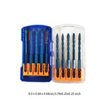Maxbell Crooked Head Eccentric Drill Bit Set Quick Wear Resistant Alloy for Concrete 10pcs 6mm