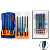 Maxbell Crooked Head Eccentric Drill Bit Set Quick Wear Resistant Alloy for Concrete 10pcs 6mm