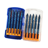 Maxbell Crooked Head Eccentric Drill Bit Set Quick Wear Resistant Alloy for Concrete 10pcs 8mm