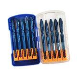 Maxbell Crooked Head Eccentric Drill Bit Set Quick Wear Resistant Alloy for Concrete 10pcs 10mm