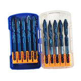 Maxbell Crooked Head Eccentric Drill Bit Set Quick Wear Resistant Alloy for Concrete 10pcs 10mm