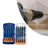 Maxbell Crooked Head Eccentric Drill Bit Set Quick Wear Resistant Alloy for Concrete 10pcs 10mm