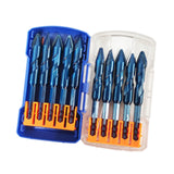 Maxbell Crooked Head Eccentric Drill Bit Set Quick Wear Resistant Alloy for Concrete 10pcs 12mm