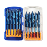 Maxbell Crooked Head Eccentric Drill Bit Set Quick Wear Resistant Alloy for Concrete 10pcs 12mm