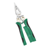 Maxbell Electricians Pliers Gripper Wiring Tools Portable Steel 8 inch Wire Stripper with Electric test