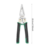 Maxbell Electricians Pliers Gripper Wiring Tools Portable Steel 8 inch Wire Stripper no Electric test