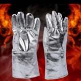 Maxbell Labor Gloves Protection Heat Insulation Wear Resistant Practical Work Gloves Silver