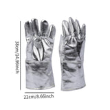 Maxbell Labor Gloves Protection Heat Insulation Wear Resistant Practical Work Gloves Silver